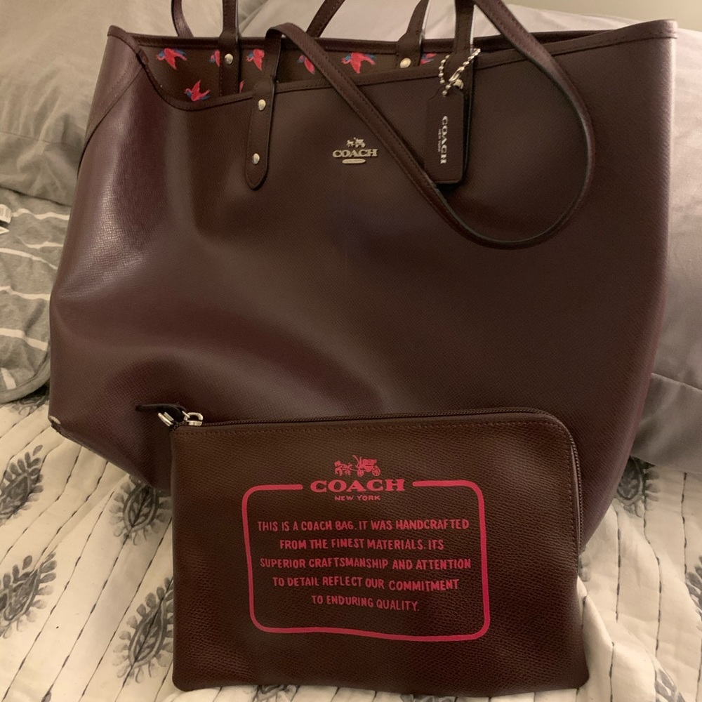 Large Coach tote